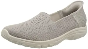 2.0-Guiding Slip-INS Exclusive products Loafer Womens SKECHERS 6 Light Taupe Fest Innovative Reggae