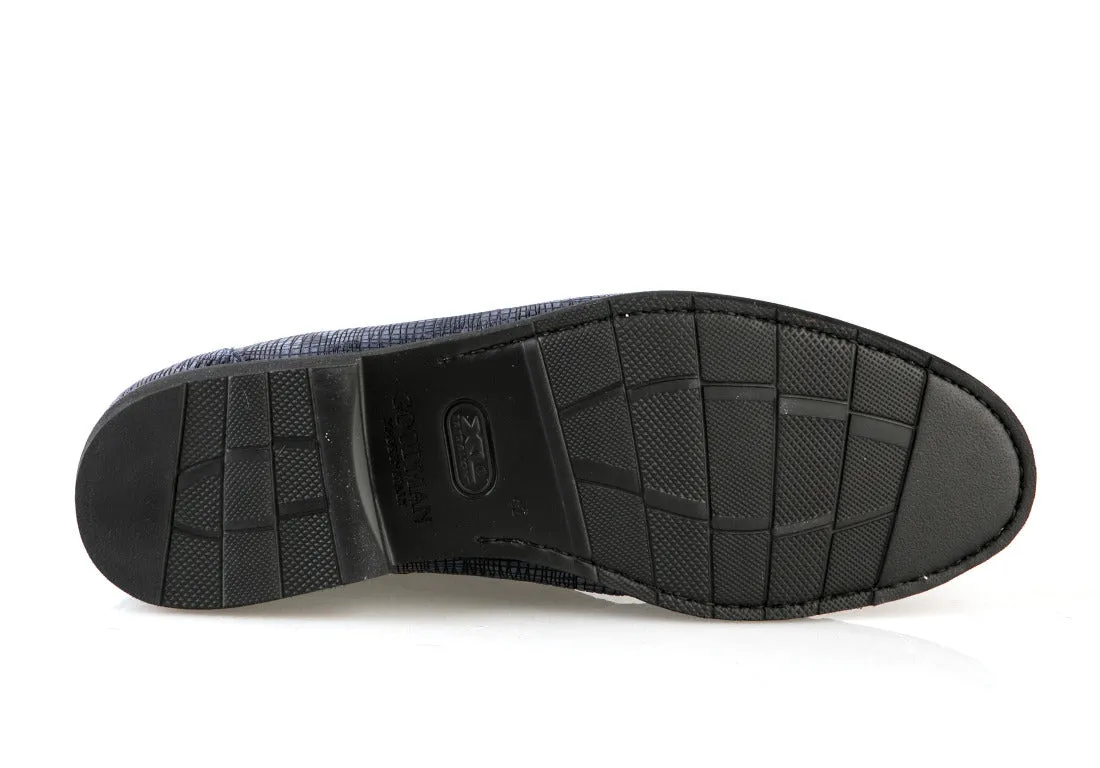 6454 Good Man Shoes / Blue
