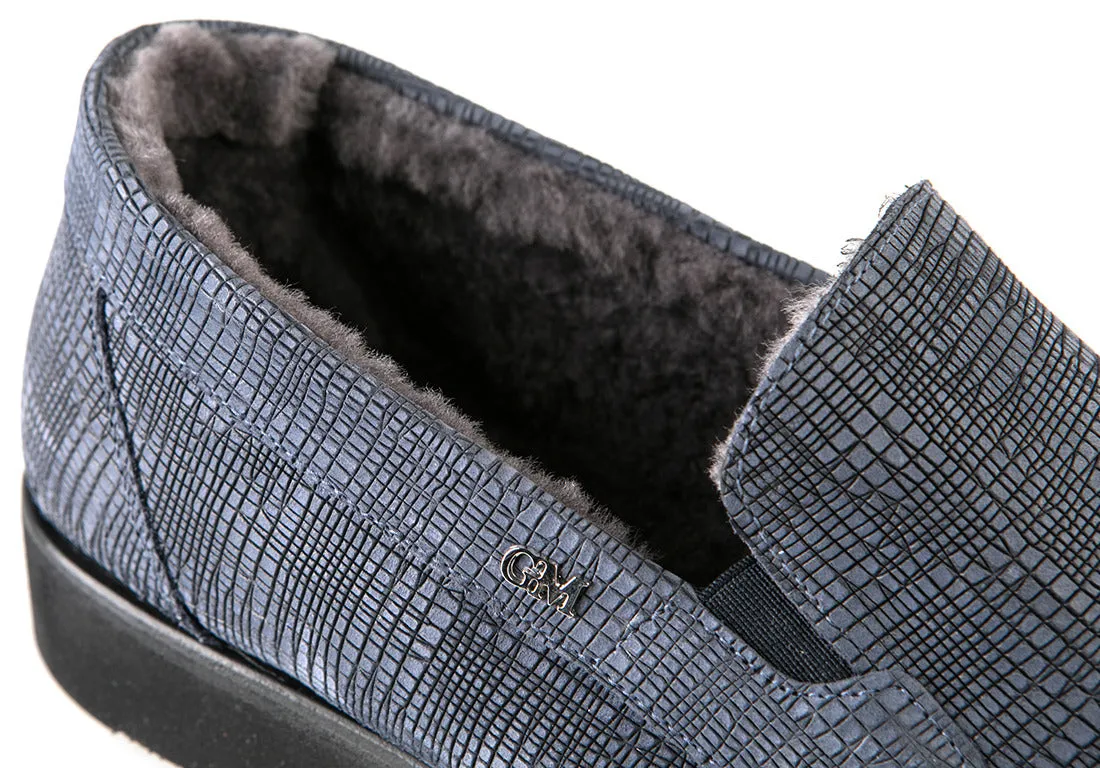 6454 Good Man Shoes / Blue
