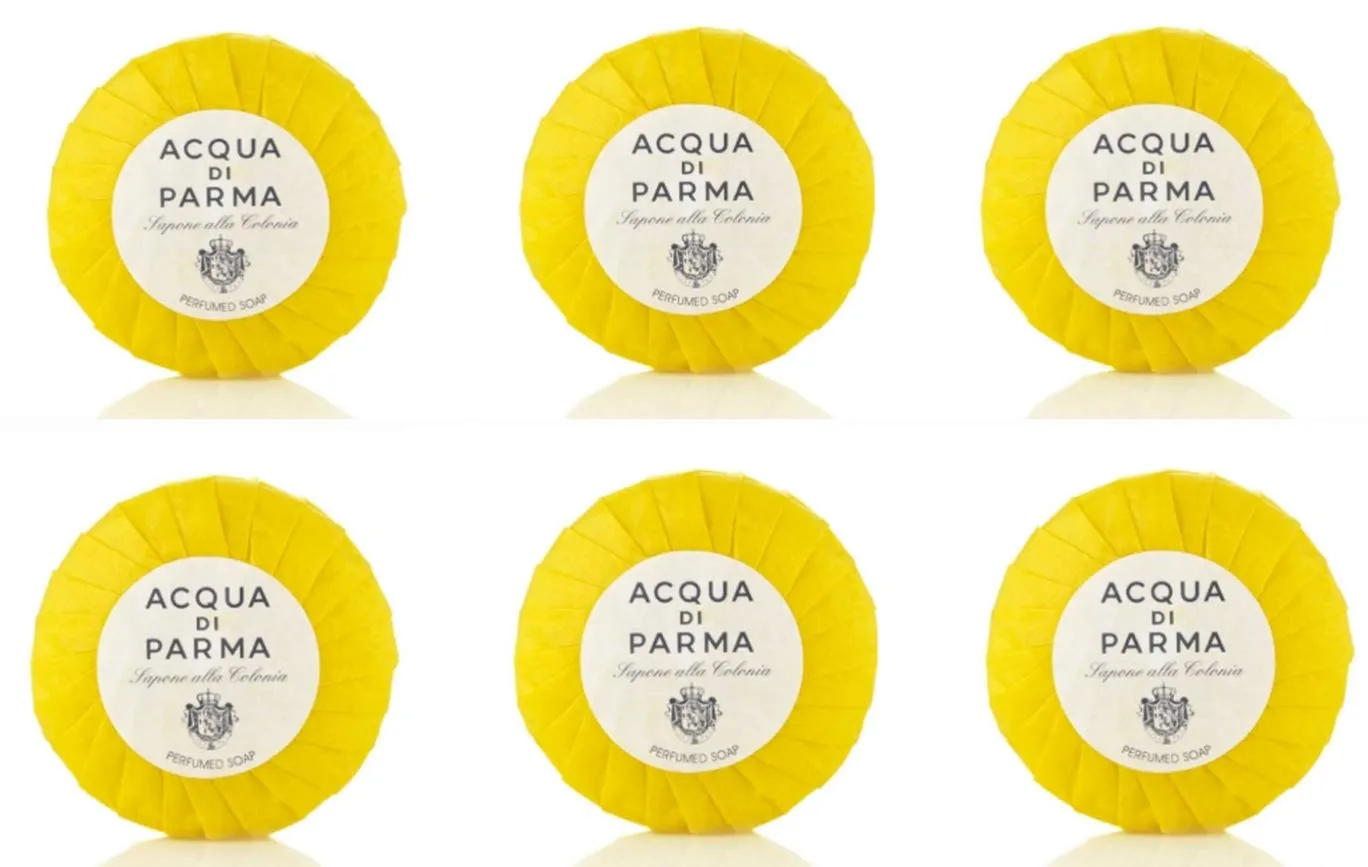 Acqua Di Parma Colonia Wrapped Soaps 50 Grams - Set of 6