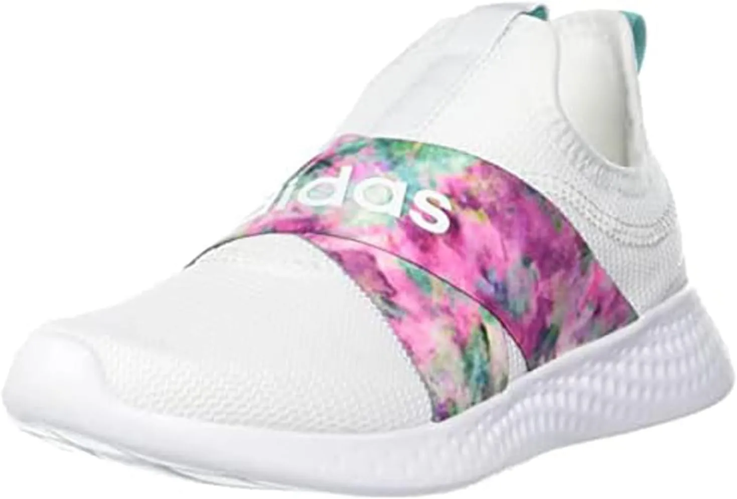 adidas Womens Puremotion Adapt Sportswear Shoes, Cloud White/Cloud White/Mint Rush