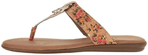 Aerosoles Supper Chlub Flip Flop Floral Cork 95 M Us