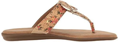 Aerosoles Supper Chlub Flip Flop Floral Cork 95 M Us