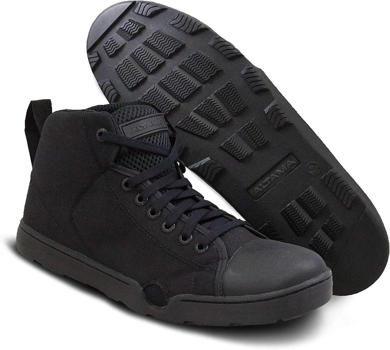 Altama Maritime Assault Mid Black US Men's 12, Women's 13.5 Wide