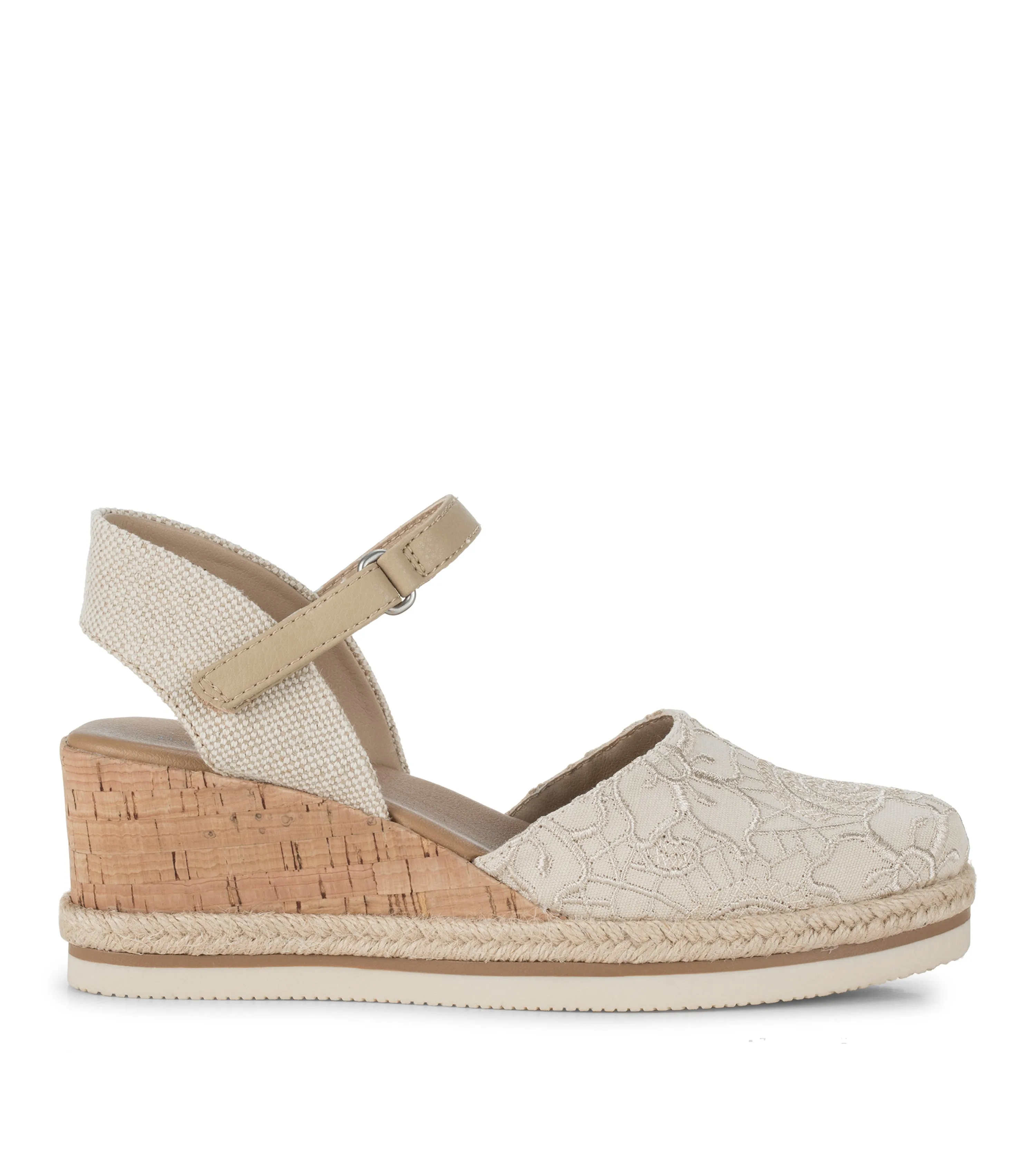 Alycia Closed Toe Wedge Sandal