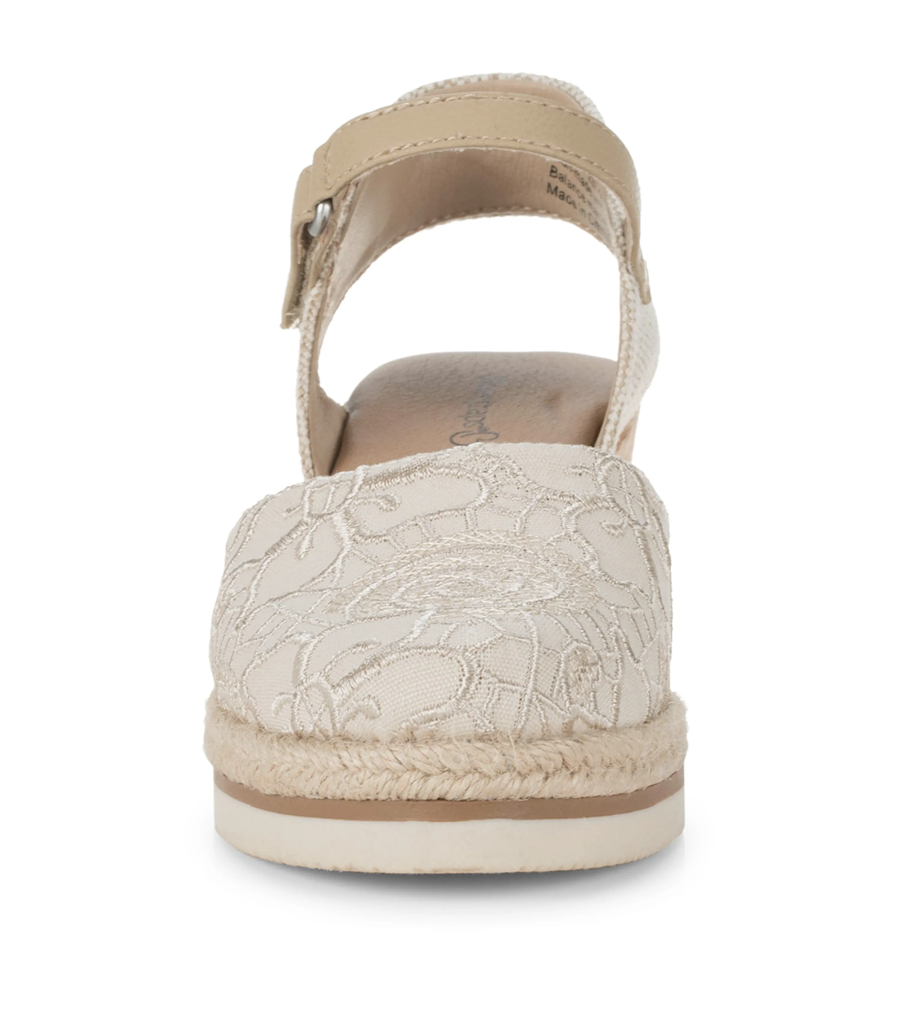 Alycia Closed Toe Wedge Sandal