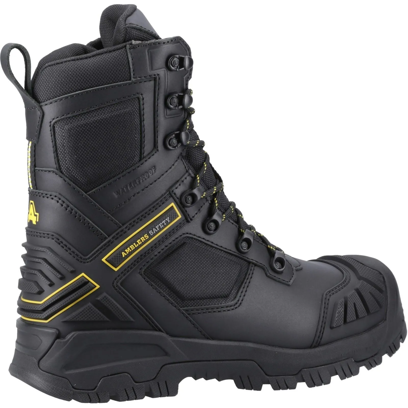Amblers Safety Dynamite Leather Black Safety Boots