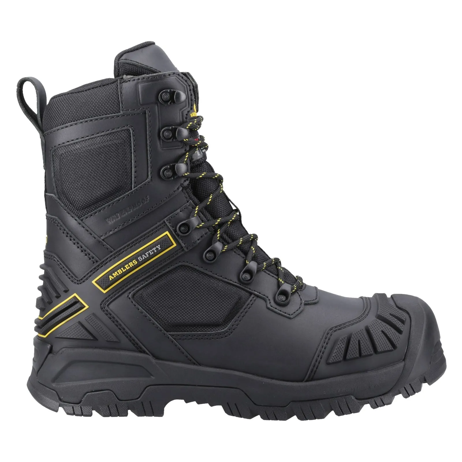 Amblers Safety Dynamite Leather Black Safety Boots