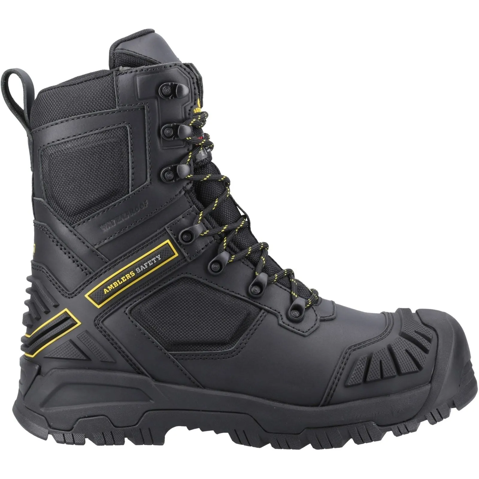 Amblers Safety Dynamite Leather Black Safety Boots