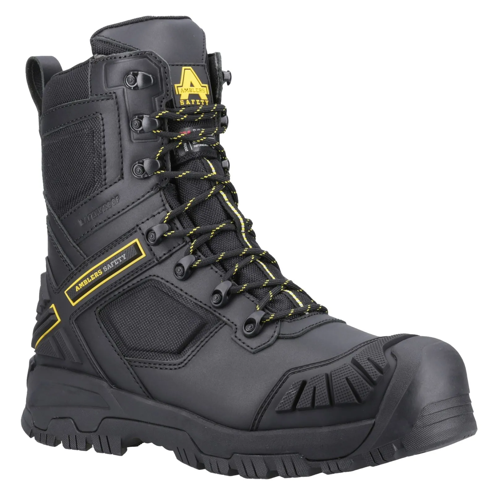 Amblers Safety Dynamite Leather Black Safety Boots
