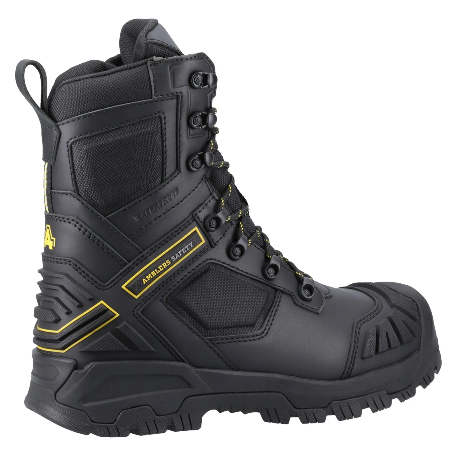 Amblers Safety Dynamite Leather Black Safety Boots