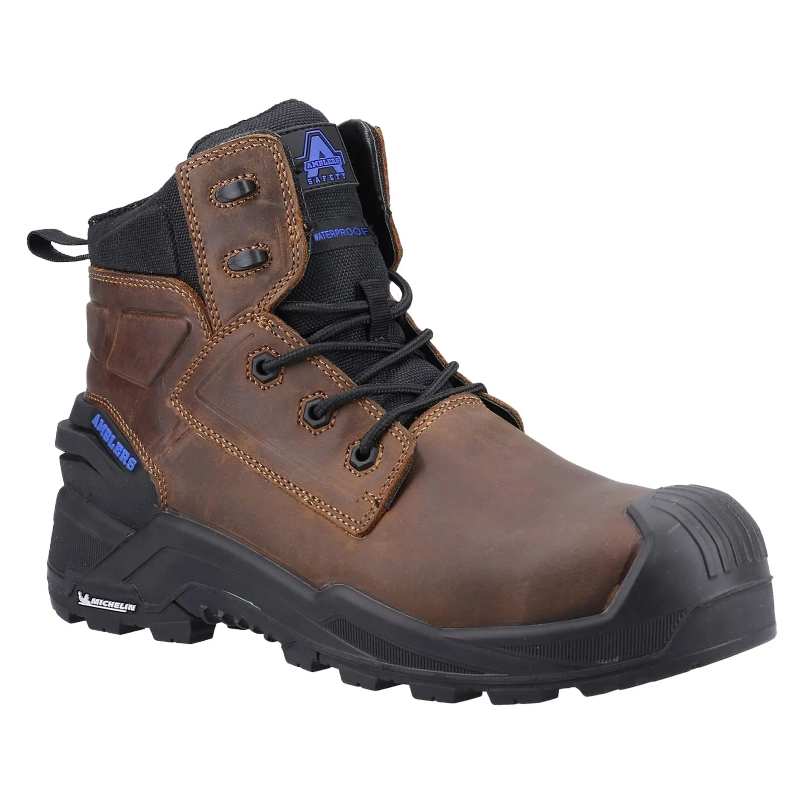 Amblers Safety Men's 980C Crusader Safety Boot in Brown