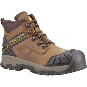 Amblers Safety Quarry Leather Brown Safety Boots