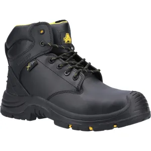 Amblers Safety Unisex AS303C Wrekin Metal Free Metatarsal Waterproof Safety Boot in Black