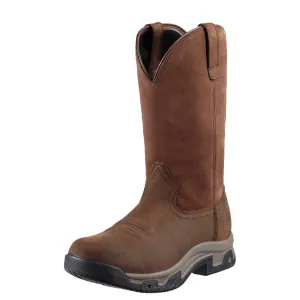 ARIAT Men's Terrain Pull-on H2O Boot - Distressed Brown