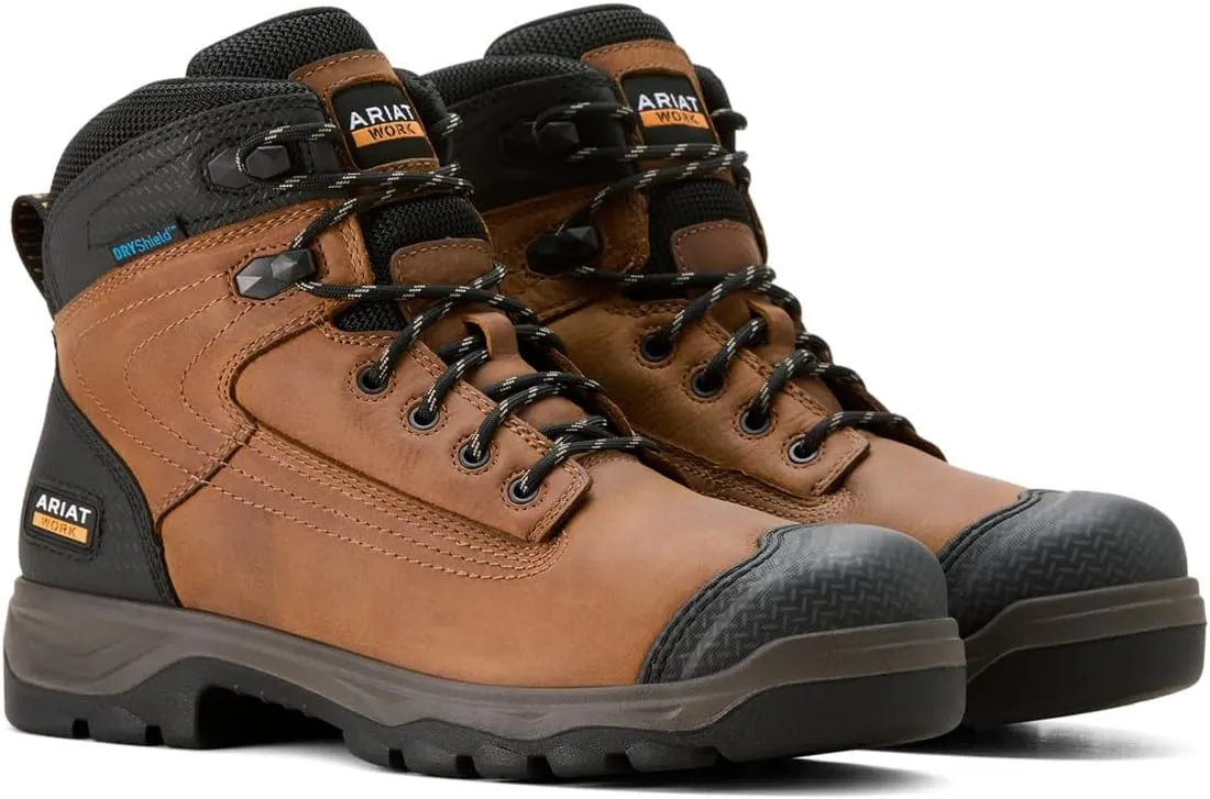 ARIAT Men's Turbo Duratread XTR 6" Waterproof Work Boot Western
