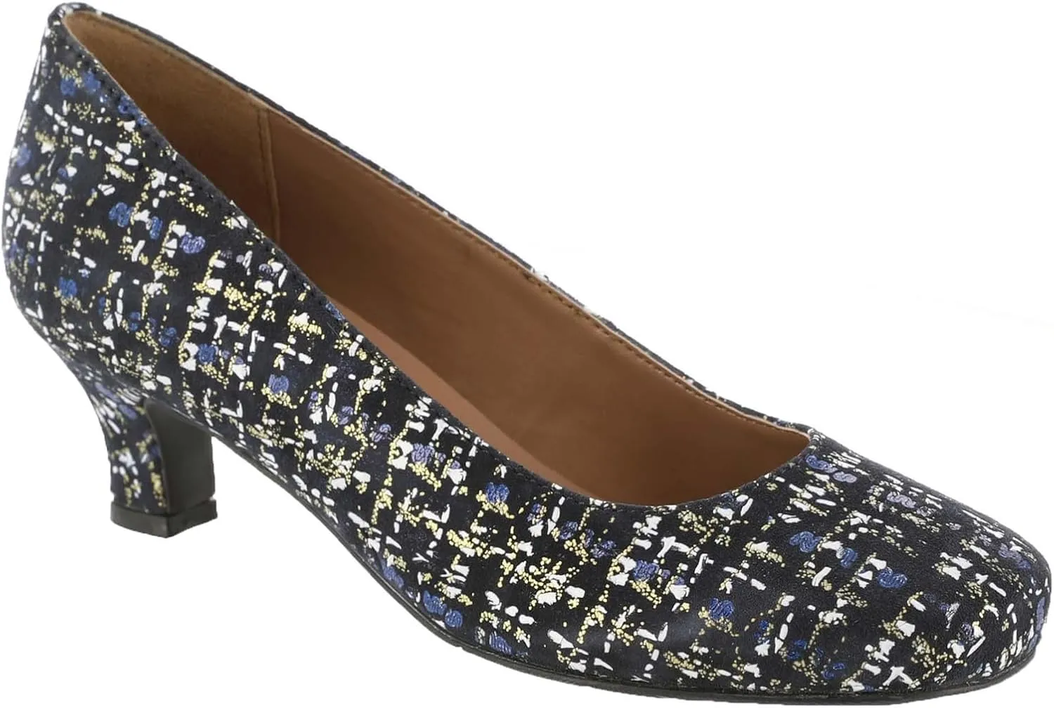 ARRAY Women’s Flatter Low Heel Leather Dress Pump