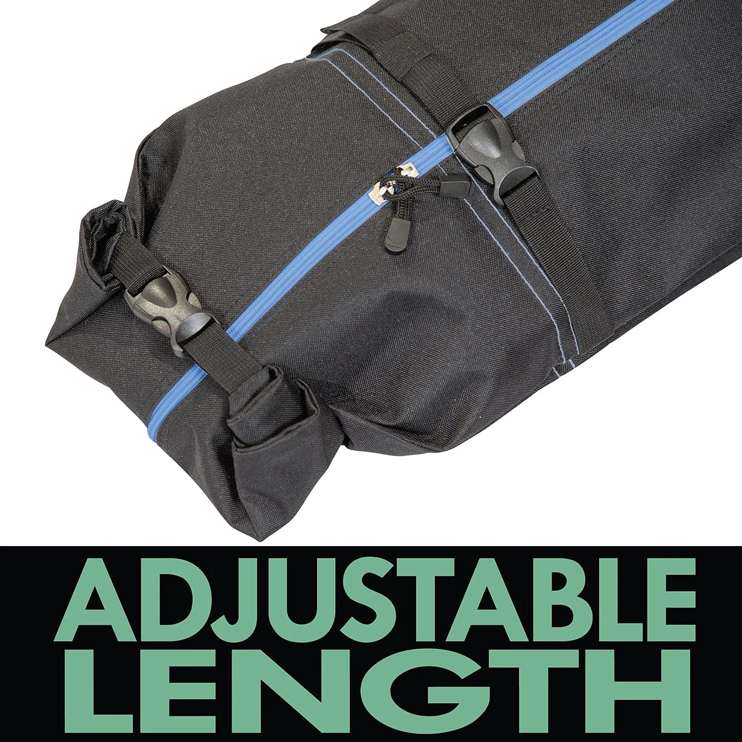 Athletico Ski Bag and Ski Boot Bag Combo - Ski Bags for Air Travel - Unpadded Snow Ski Bags Fit Skis Up to 200cm - For Men, Women, Adults, and Children