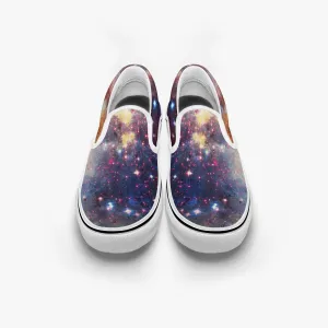 Baltus Split-Style Psychedelic Slip-On Shoes