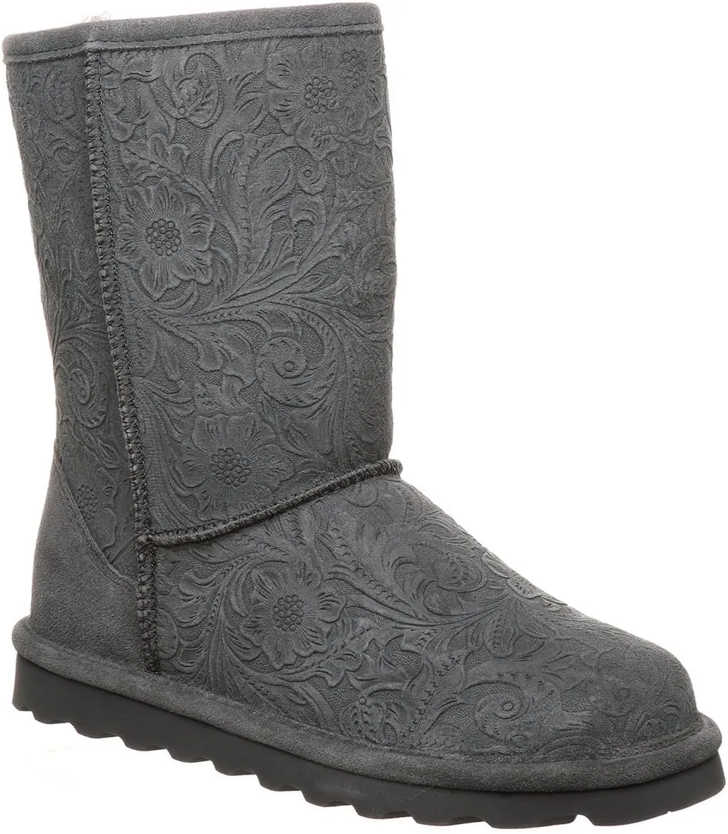 BEARPAW Eliana Women's Boot | Multiple Sizes & Colors | Women's Boot Classic Suede | Women's Slip On Boot | Comfortable Winter Boot