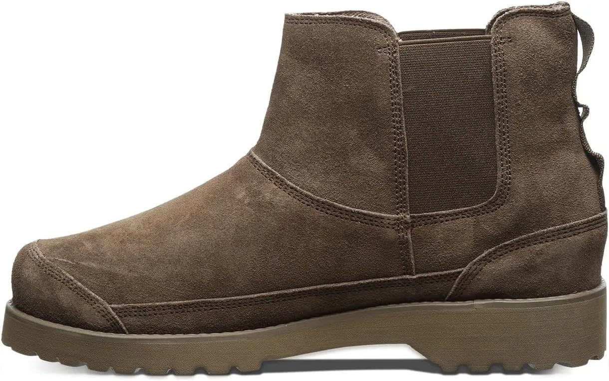 BEARPAW Men's Nick Boot | Men's Boot Classic Suede | Men's Boots | Comfortable Winter Boot