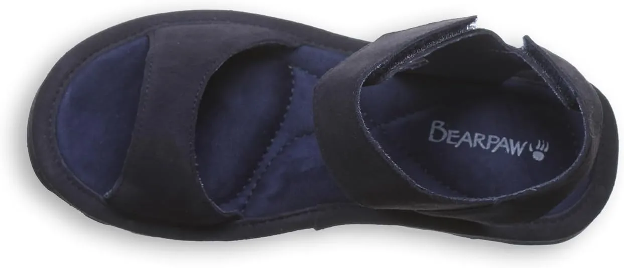 BEARPAW Women's Crest Sandal | Women's Sandal | Women's Shoe | Comfortable & Lightweight | Multiple Colors & Sizes