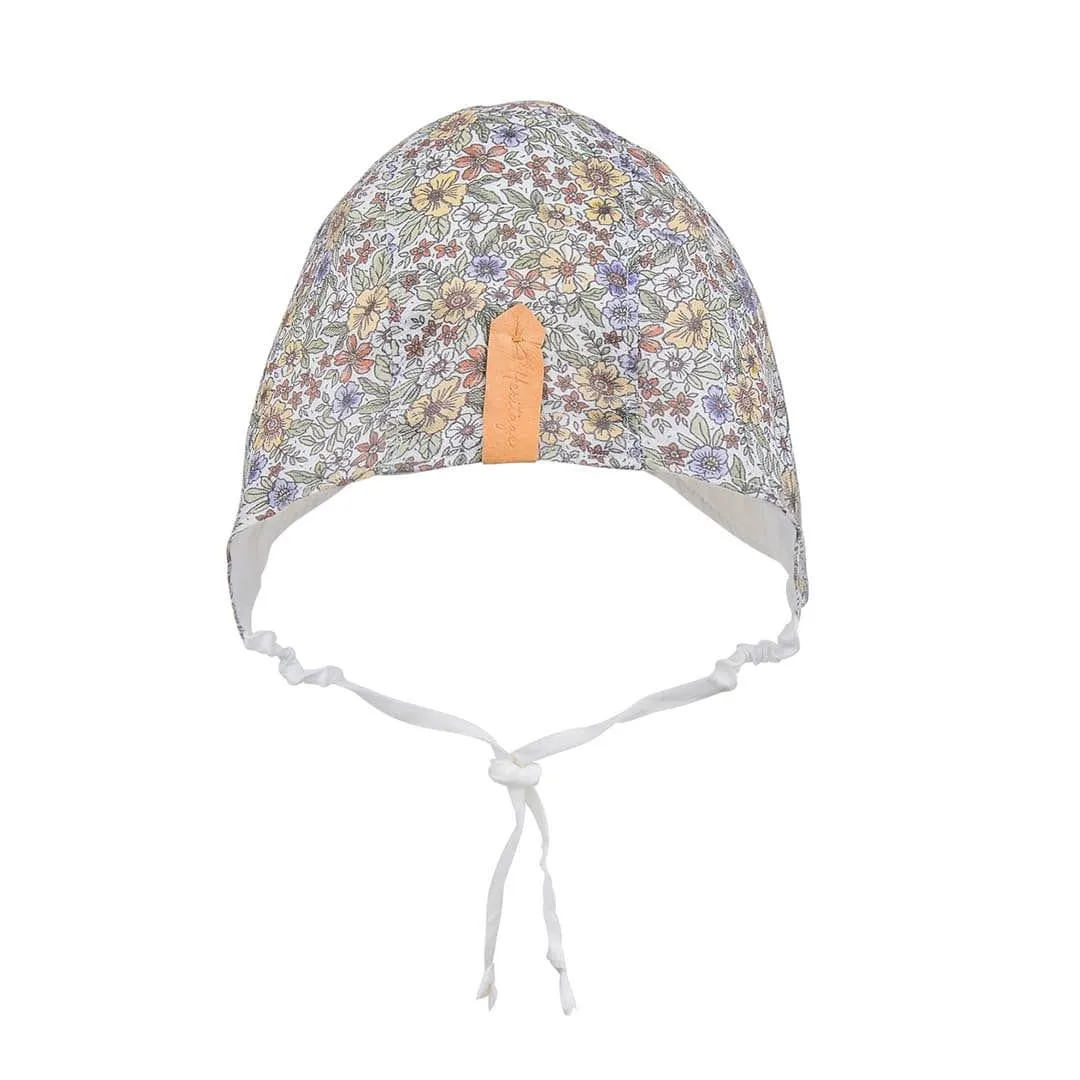 Bedhead Reversible Bonnet Hat- Winnie/Blanc M