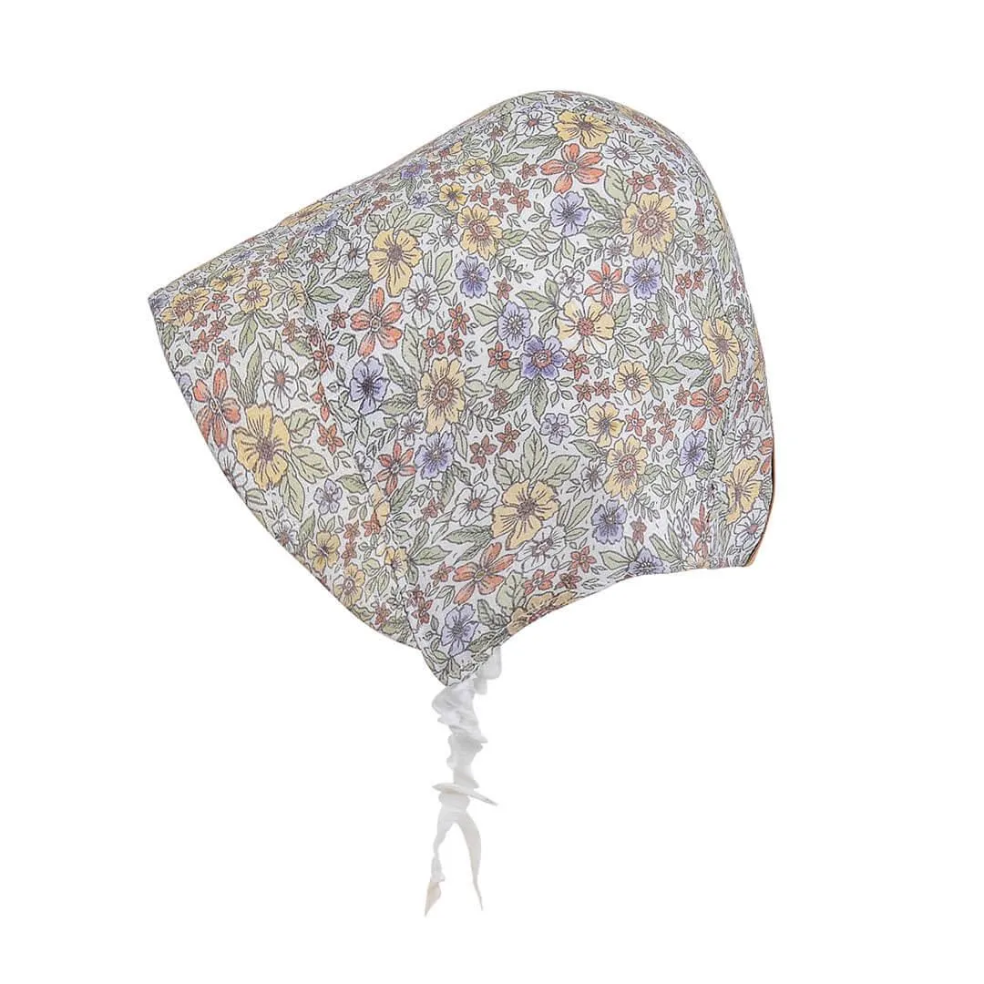 Bedhead Reversible Bonnet Hat- Winnie/Blanc M