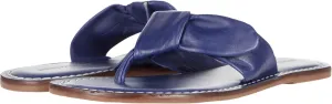 Bernardo Women's White Lillian Leather Flip-Flop Sandal