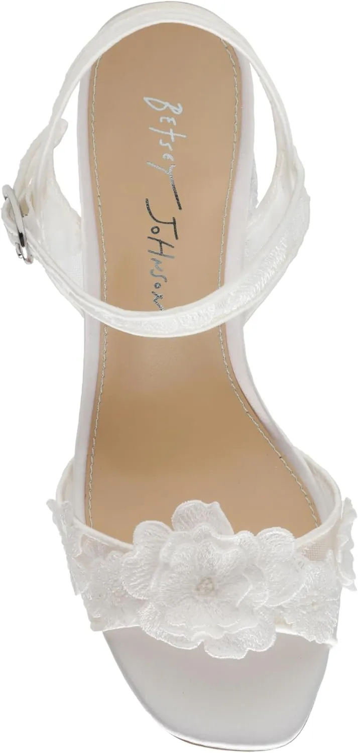 Betsey Johnson Women's Blare Heeled Sandal