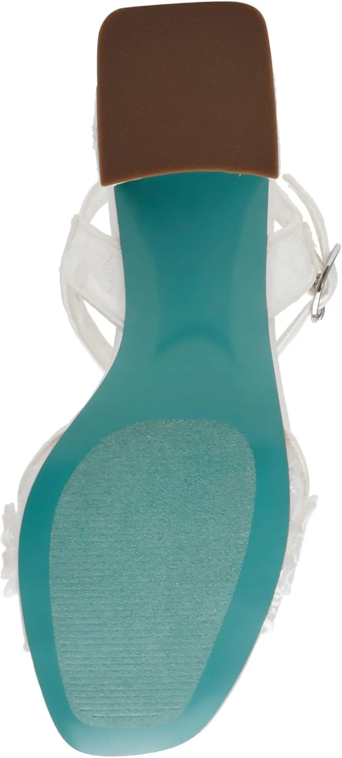 Betsey Johnson Women's Blare Heeled Sandal