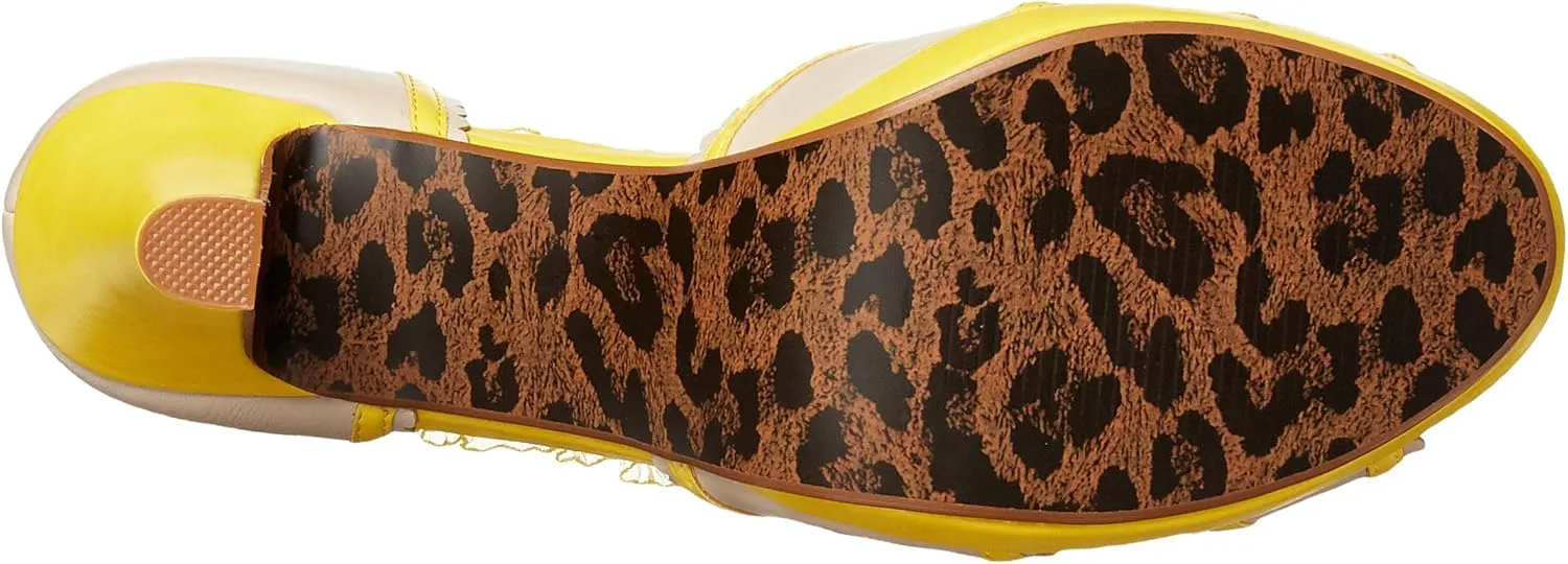 Bettie Page Women's Pinup, Retro, Vintage Heeled Sandal