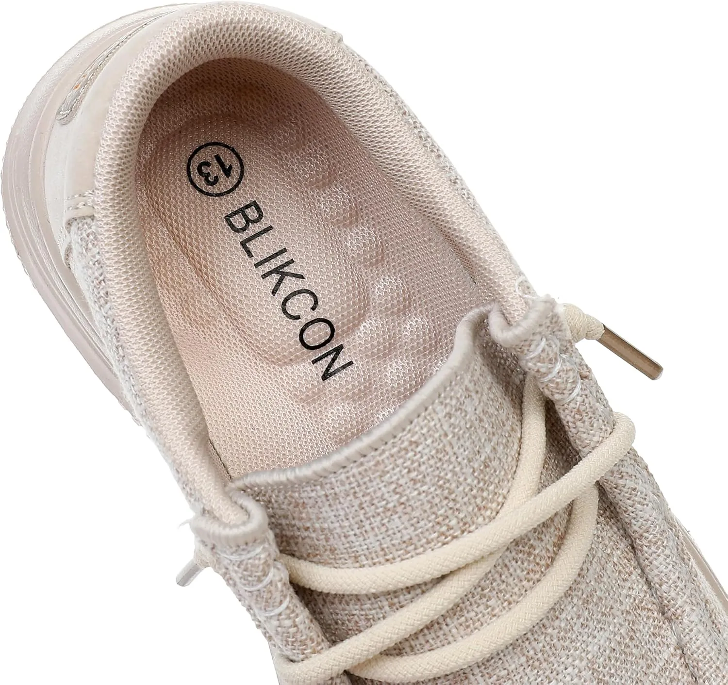 Blikcon Kids Boys Slip-On Loafers Casual Lightweight Breathable Walking Shoes (Toddler/Little Kid/Big Kid)