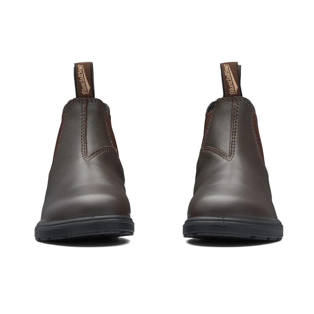 Blundstone Unisex #630 Kids Elastic Side Soft Toe Chelsea Boot, Chestnut Brown