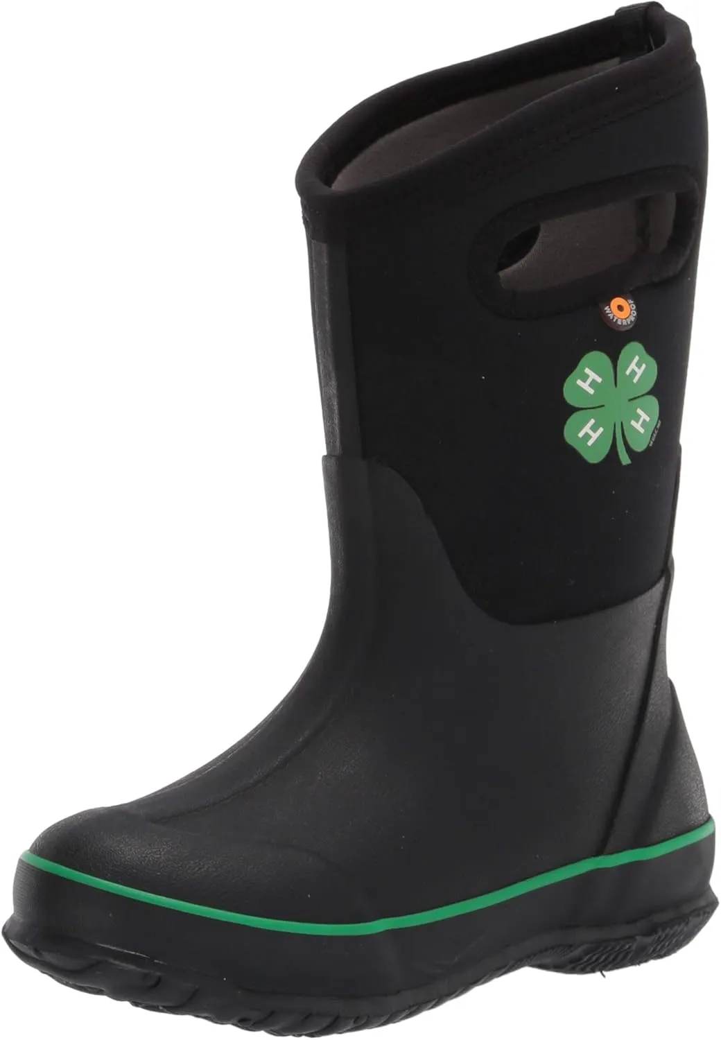 BOGS Unisex-Child Classic High Waterproof Insulated Rubber Neoprene Rain Boot