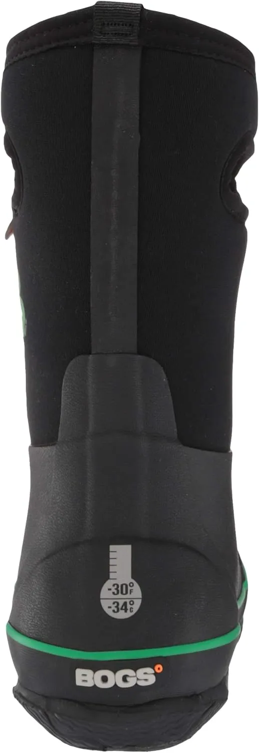 BOGS Unisex-Child Classic High Waterproof Insulated Rubber Neoprene Rain Boot