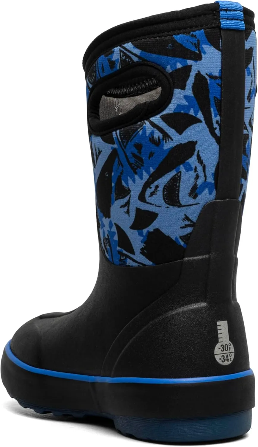 BOGS Unisex-Child Classic Ii-Sharks (Toddler/Little Big Kid) Rain Boot