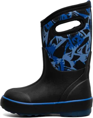 BOGS Unisex-Child Classic Ii-Sharks (Toddler/Little Big Kid) Rain Boot