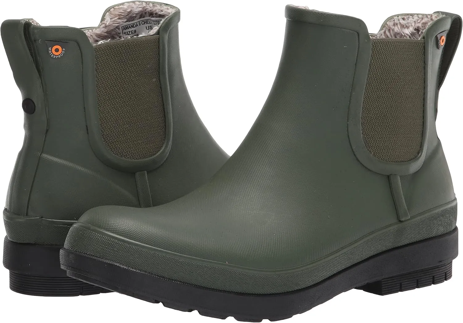 BOGS Women's Amanda Plush II Chelsea Boot