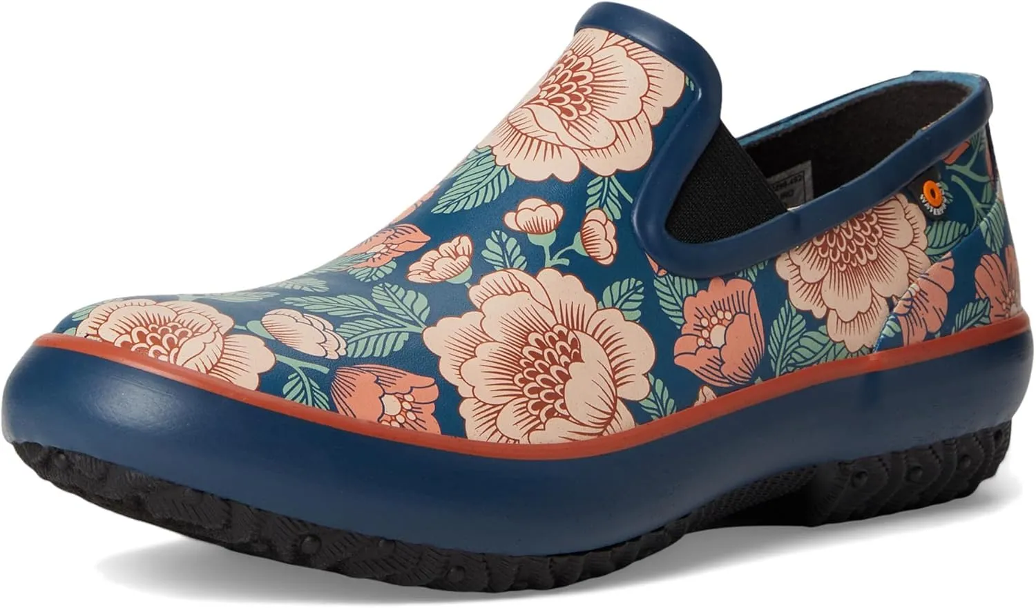 BOGS Women's Patch Slip on Tapestry Floral Rain Boot