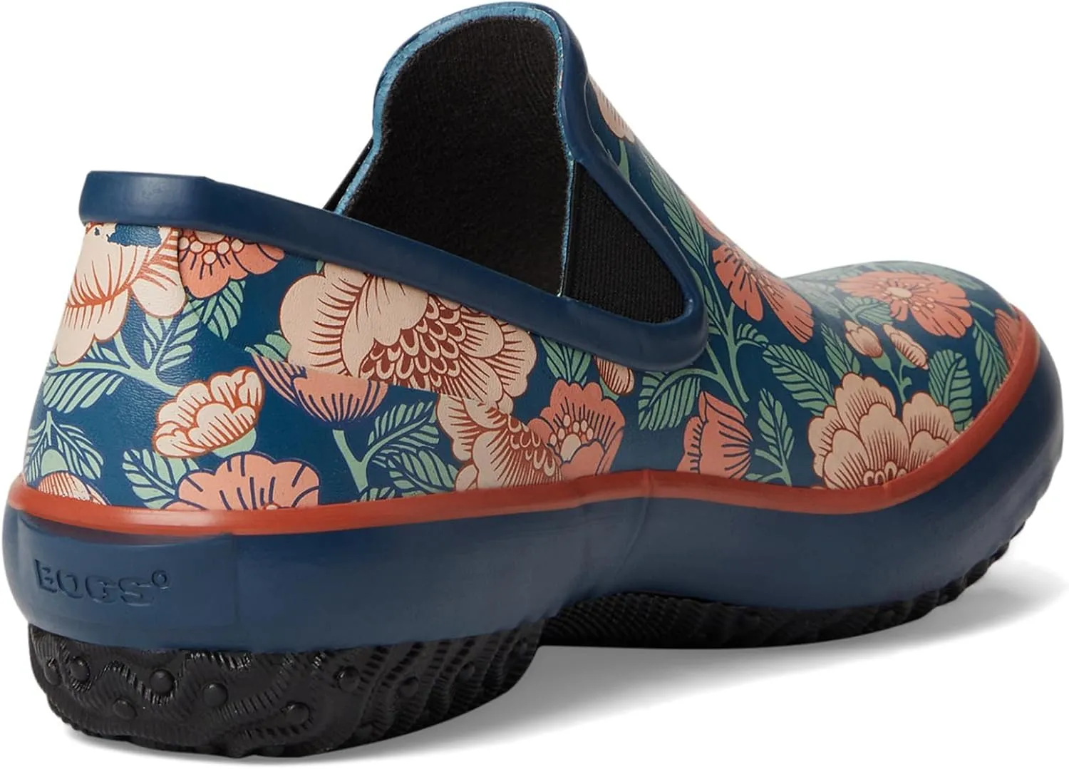 BOGS Women's Patch Slip on Tapestry Floral Rain Boot