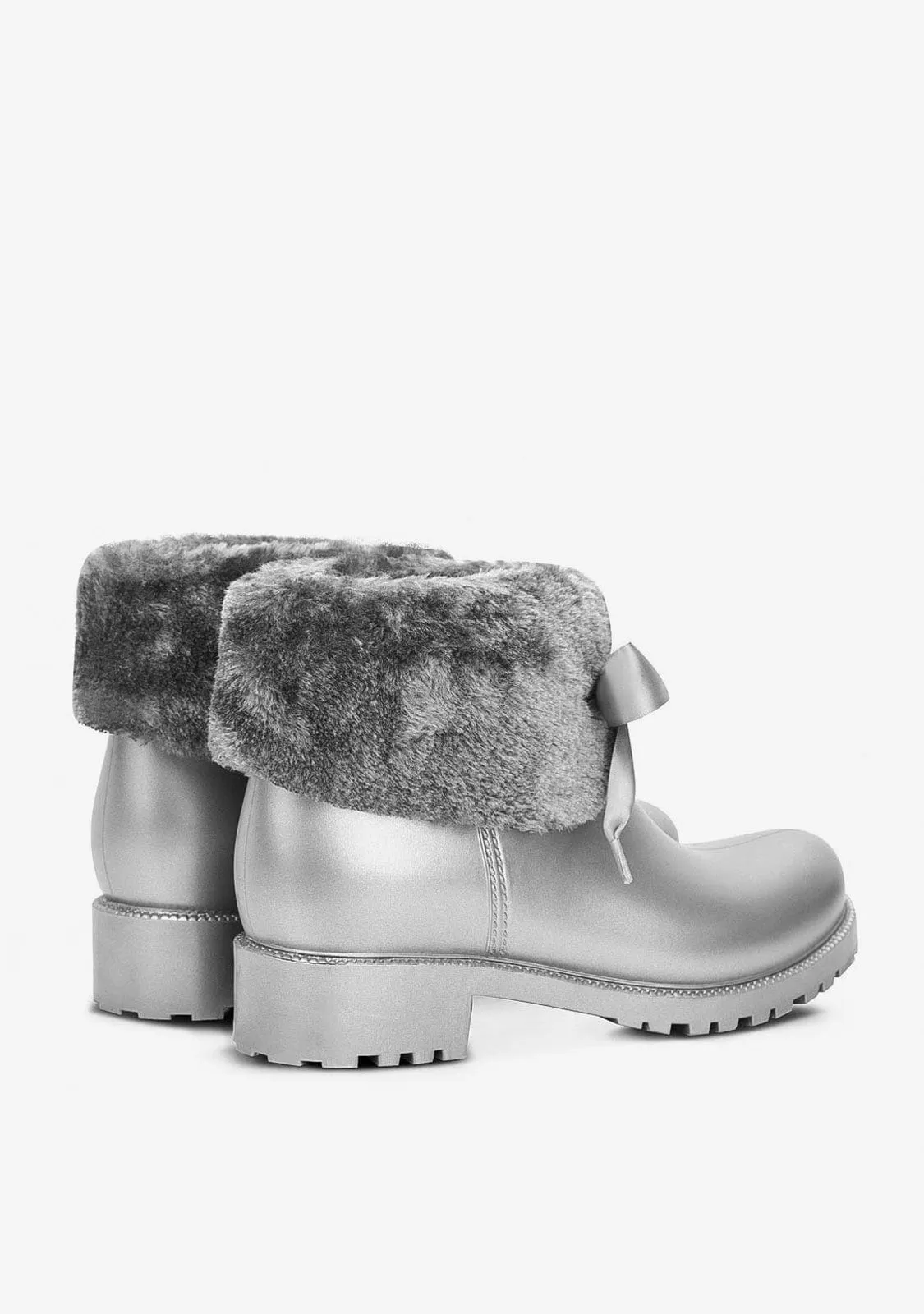Booties Rain Spark Silver
