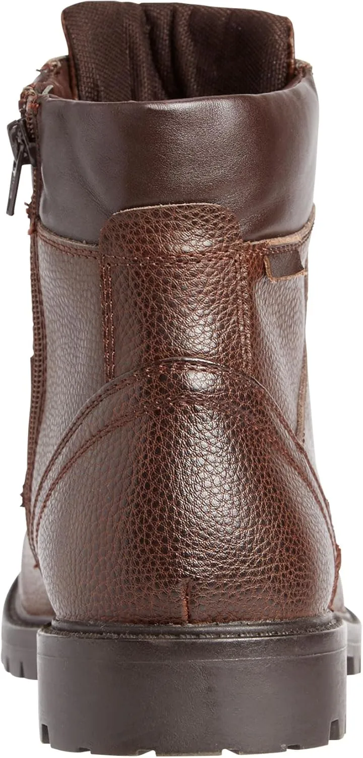 Boulder Creek by Kingsize Men's Wide Width Zip-Up Work Boots