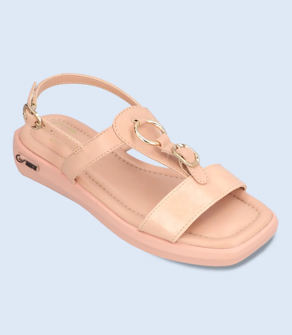 BW9746-TEA PINK-Women Comfort Sandal