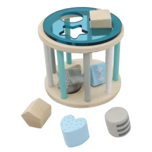 Calm & Breezy Rolling Shape Sorter - Blue