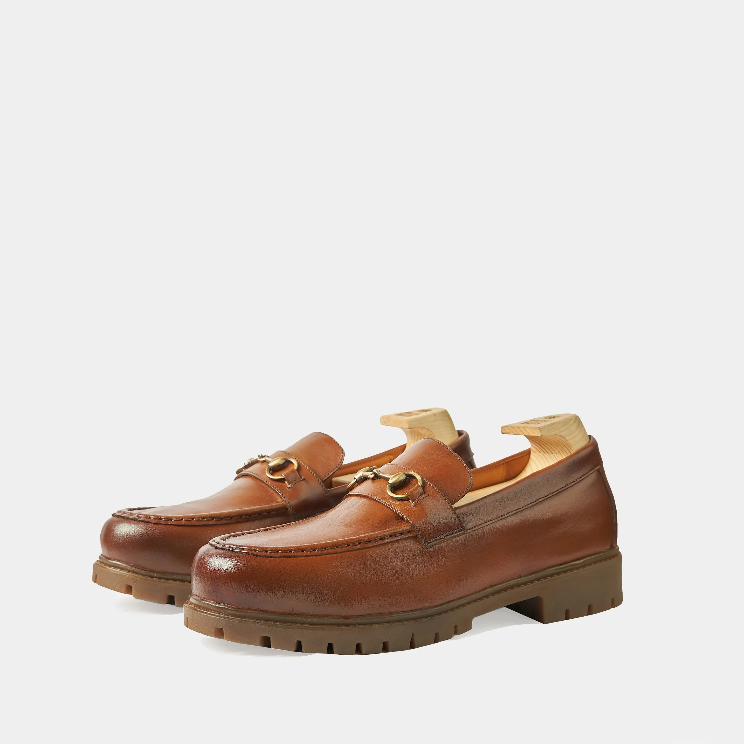 Camden Tan Horsebit Slip on