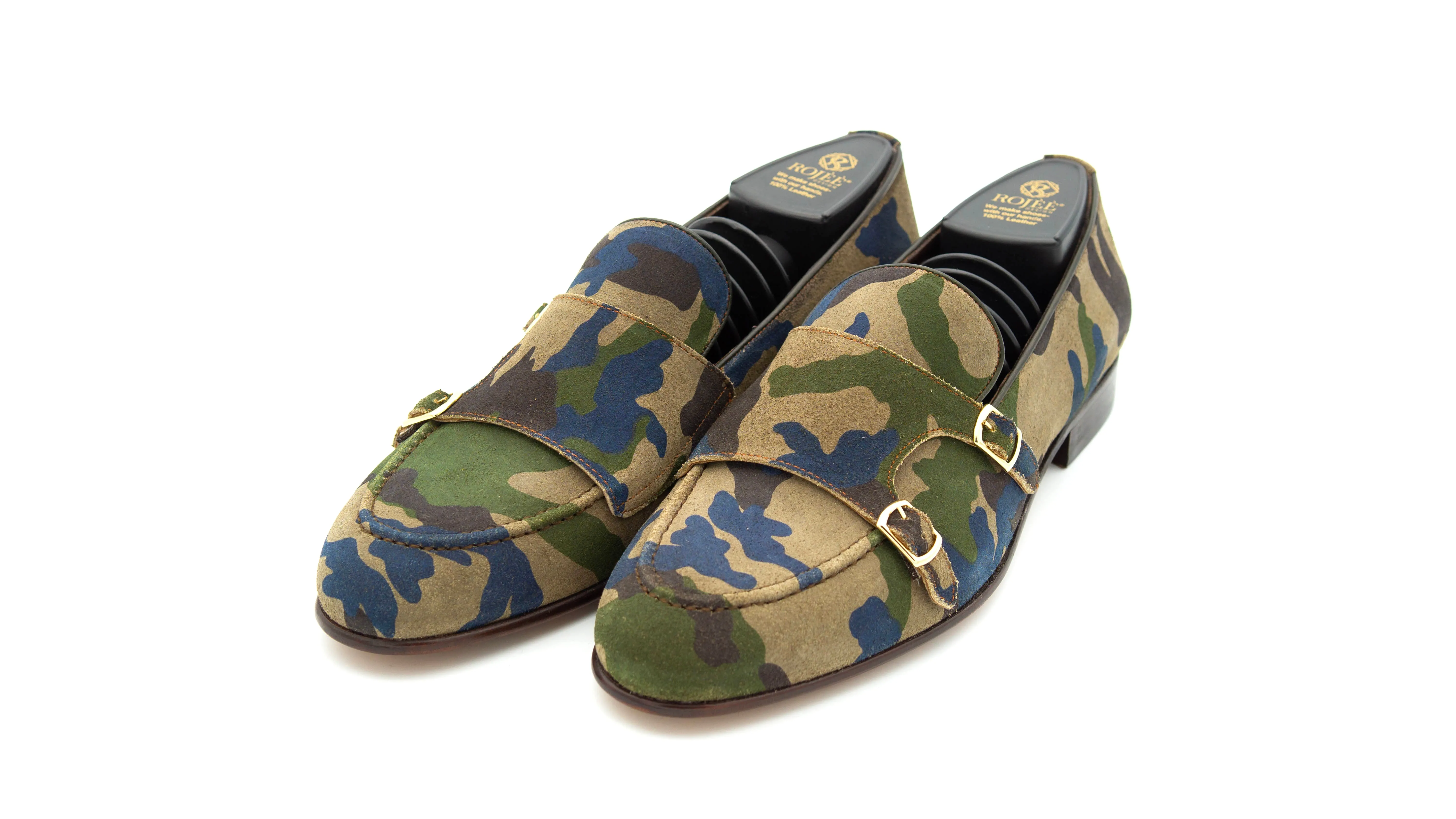 Camouflage Doppel Monks Slipper