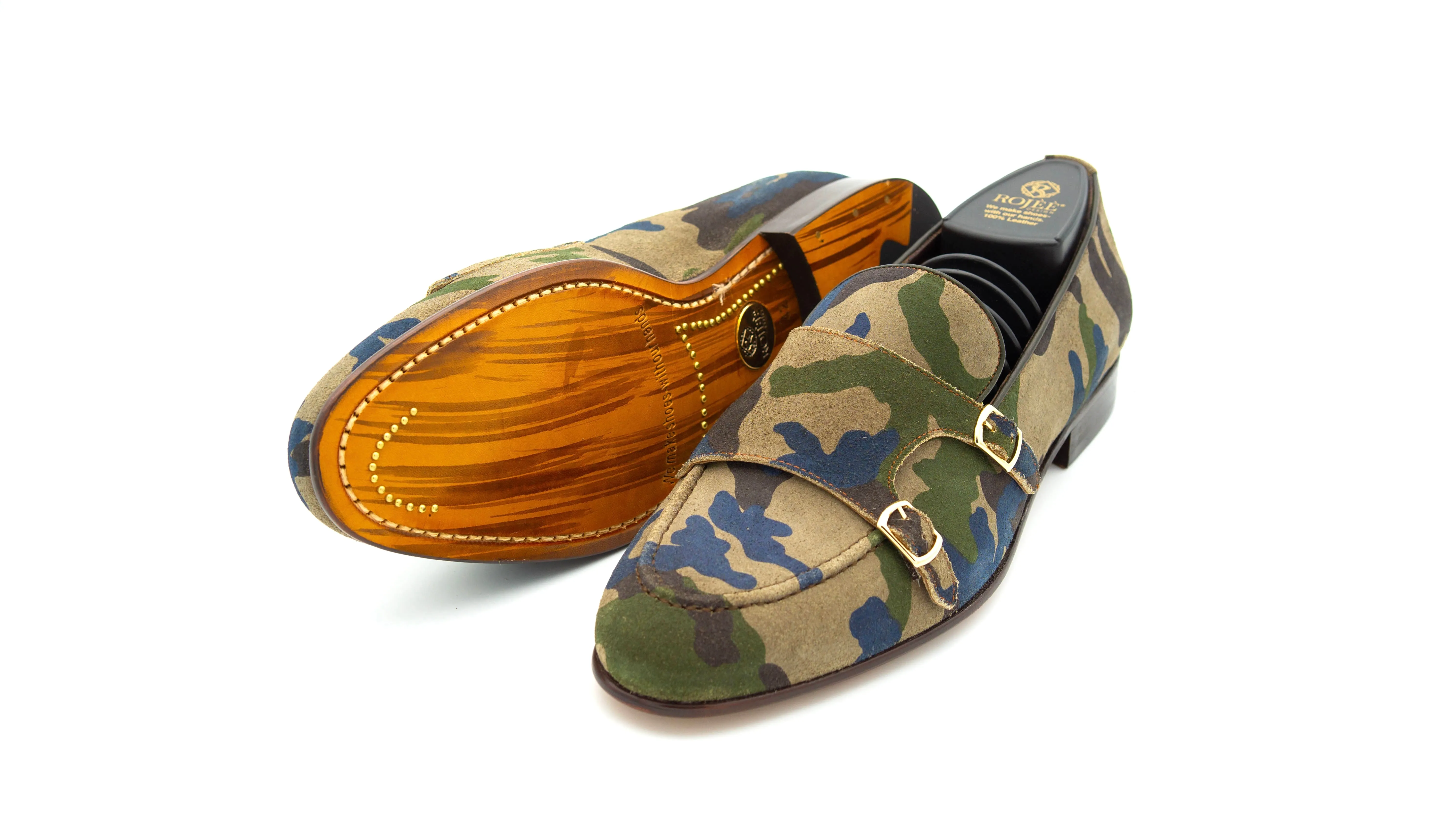 Camouflage Doppel Monks Slipper