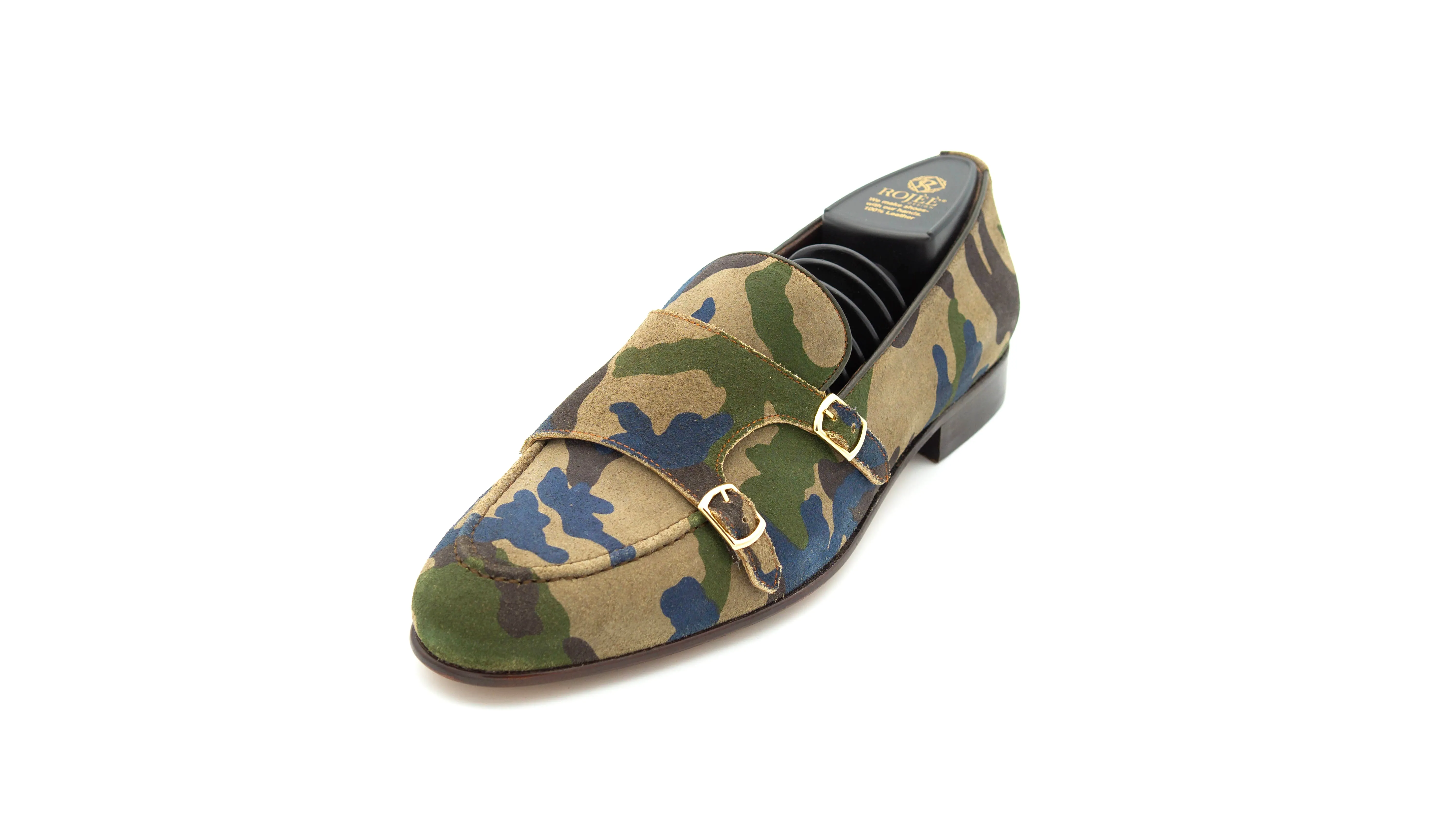 Camouflage Doppel Monks Slipper
