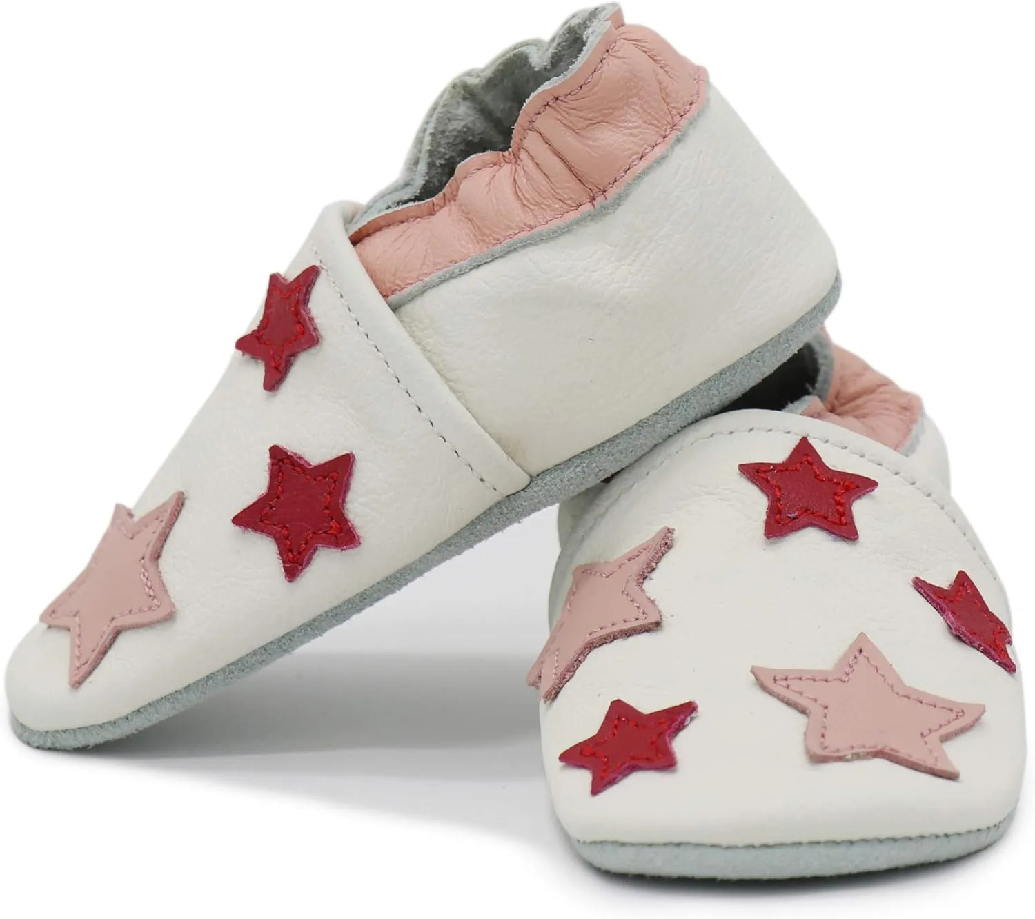 Carozoo Baby Shoes Slippers Leather Soft Sole Kids Toddlers Infants Child up to 6 Years Old